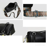 HANSDAFA Leather Shoulder Crossbody Bag For Women Handbag Cow Leather Ladies