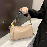 HANSDAFA Leather Shoulder Crossbody Bag For Women Handbag Cow Leather Ladies