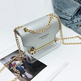 Crossbody Bag Mini Purse Clear Ladies Transparent Chain Bag