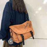 Harajuku Techwear Nylon Shopper Sling Man Gothic Crossbody Bags Fanny Pack