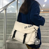 Harajuku Techwear Nylon Shopper Sling Man Gothic Crossbody Bags Fanny Pack