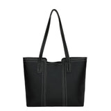 Large Capacity Tote Bags Women's Shoulder Bag Solid Versatile