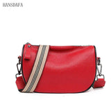 Women Leather Tote Bag High Cowhide Handbag Female Messenger