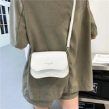 Crossbody Bags for Women Solid Wild Flap Shoulder Bag Lady Small