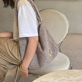 Vintage Women Shoulder Bags Crossbody Totes Mori-girl Harajuku Large Handbags Re