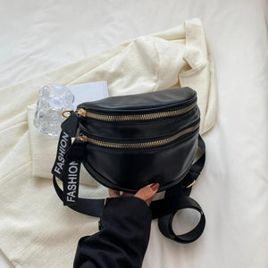 Vintage Crossbody Shoulder Bag Women Zipper Phone Pouch Saddle Purse Handbag