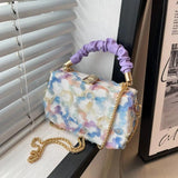 Lace One-shoulder Cross-body Handbag