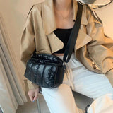 Winter Crossbody Down Bag Space Cotton Shoulder Bag