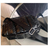 Winter Crossbody Down Bag Space Cotton Shoulder Bag