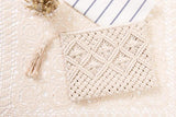 National Style Straw Handbags Vintage Rattan Beach Bag Tote