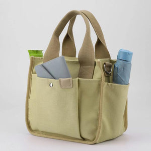 Canvas Tote Bag Small Shoulder Crossbody Handbag Shopper Purses