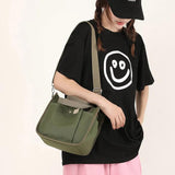 Canvas Tote Bag Small Shoulder Crossbody Handbag Shopper Purses