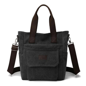 Vintage Canvas Women's Shoulder Bag Crossbody Handbag