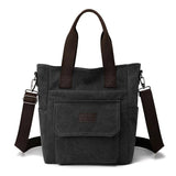 Vintage Canvas Women's Shoulder Bag Crossbody Handbag