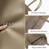 Women's Cowhide Totes Bag Shopping Purse Shoulder Bags