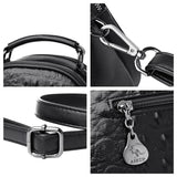 Vintage Small Messenger Bag PU Leather Lady Handbag