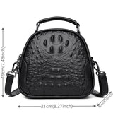 Vintage Small Messenger Bag PU Leather Lady Handbag