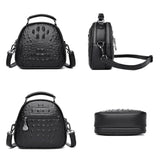 Vintage Small Messenger Bag PU Leather Lady Handbag