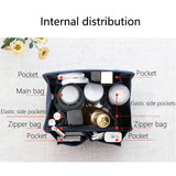 Schoolbag Girl Cosmetic Makeup Bag Large Toiletries Storage Organizer