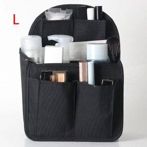 Schoolbag Girl Cosmetic Makeup Bag Large Toiletries Storage Organizer