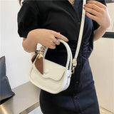 Mini Crossbody Shoulder Bag for Women PU Leather Handbag Flap Bags
