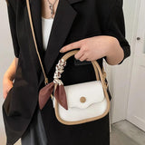 Mini Crossbody Shoulder Bag for Women PU Leather Handbag Flap Bags