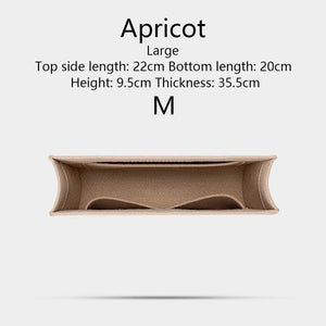 Felt Cloth Makeup Organizer Bag for Handbag Travel Purse