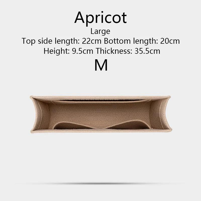 Felt Cloth Makeup Organizer Bag for Handbag Travel Purse