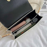 PU Leather Flap Handbag Women Shoulder Bag