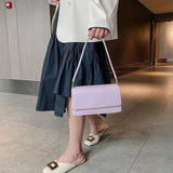 PU Leather Flap Handbag Women Shoulder Bag