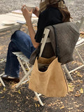 Autumn Vintage Shoulder Bags Women Underarm Handbags Large Capacity Crossbody