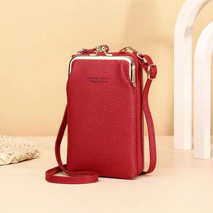 PU Leather Shoulder Bags for Women Large Capacity Crossbody Phone Purse