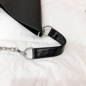 Large Capacity Shoulder Bags for Women High Leather Crossbody Bag