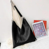 Large Capacity Shoulder Bags for Women High Leather Crossbody Bag