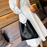 Large Capacity Shoulder Bags for Women High Leather Crossbody Bag