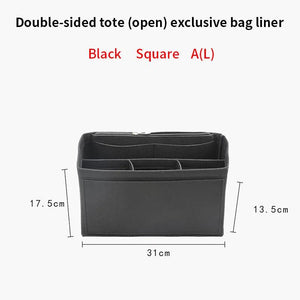 Women's Felt Makeup Organizer Bag Travel Portable Storage Wash