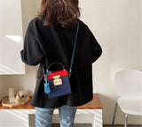 Mini Leather Hand Bag Ladies Small Purse Crossbody Shoulder Bags