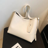 Vintage Women's Shoulder Bag Soft Pu All-match Large Capacity Commuting