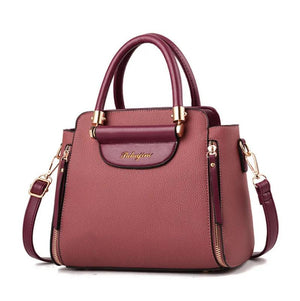Classic Leather Handbags for Women Lady Bags