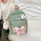 Kindergarten School Bag Bow Backpack Children Kids Boys Light Casual Bookbag