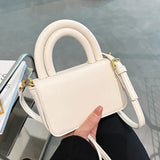 Spring Mini Shoulder Bag Women Solid All-match Square Handbags