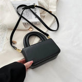 Spring Mini Shoulder Bag Women Solid All-match Square Handbags