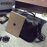 Waterproof Pu Leather Crossbody Bag Vintage Women Messenger Bag