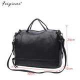 Waterproof Pu Leather Crossbody Bag Vintage Women Messenger Bag