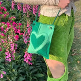 Y2k Small Shoulder Bag for Women Vintage Mini Crossbody Bags Female