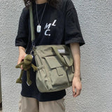 Waterproof Harajuku Couple Messenger Nylon Bag Students Large
