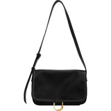 Women's Retro Casual Shoulder Bag Soft PU Flap