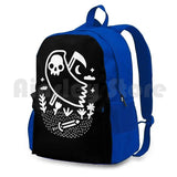 Grim Night Outdoor Hiking Backpack Death Skull Halloween