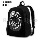 Grim Night Outdoor Hiking Backpack Death Skull Halloween