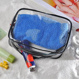 Transparent Waterproof Toiletry Bag Set for Outdoor Travel